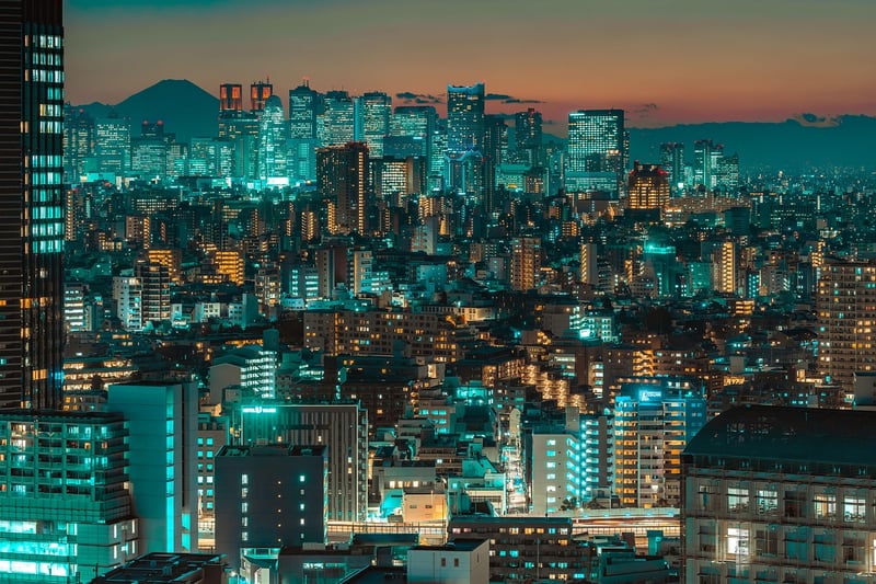 Tokyo skyline